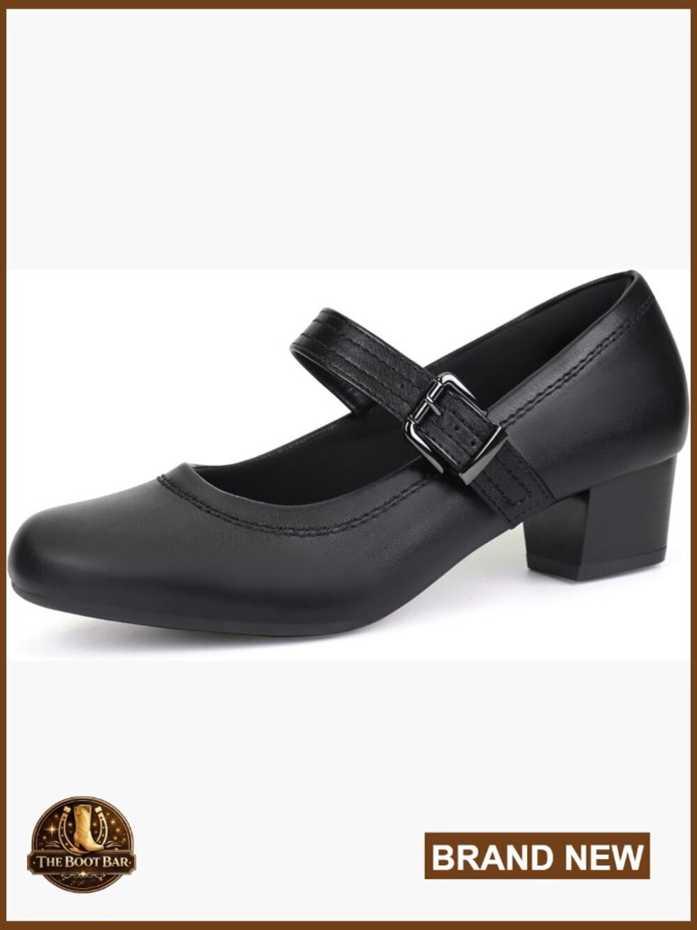 Mary Janes Shoes for Bunions Orthopedic Low Chunky Heels Work Pumps